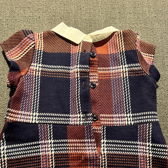 Janie and Jack plaid dress size 12-18mo - Picture 3 of 3